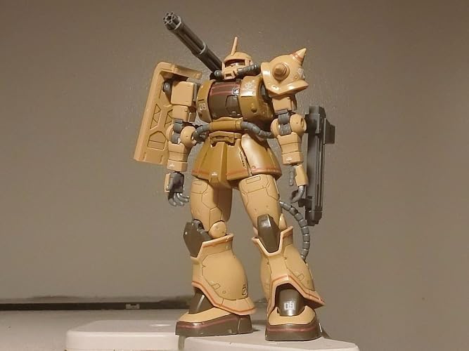 BANDAI HG ザク・ハーフキャノン 1/144スケール 色分け済みプラモデル